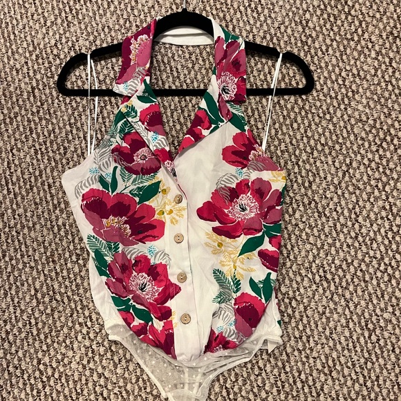 Free People halter bodysuit - Picture 3 of 8